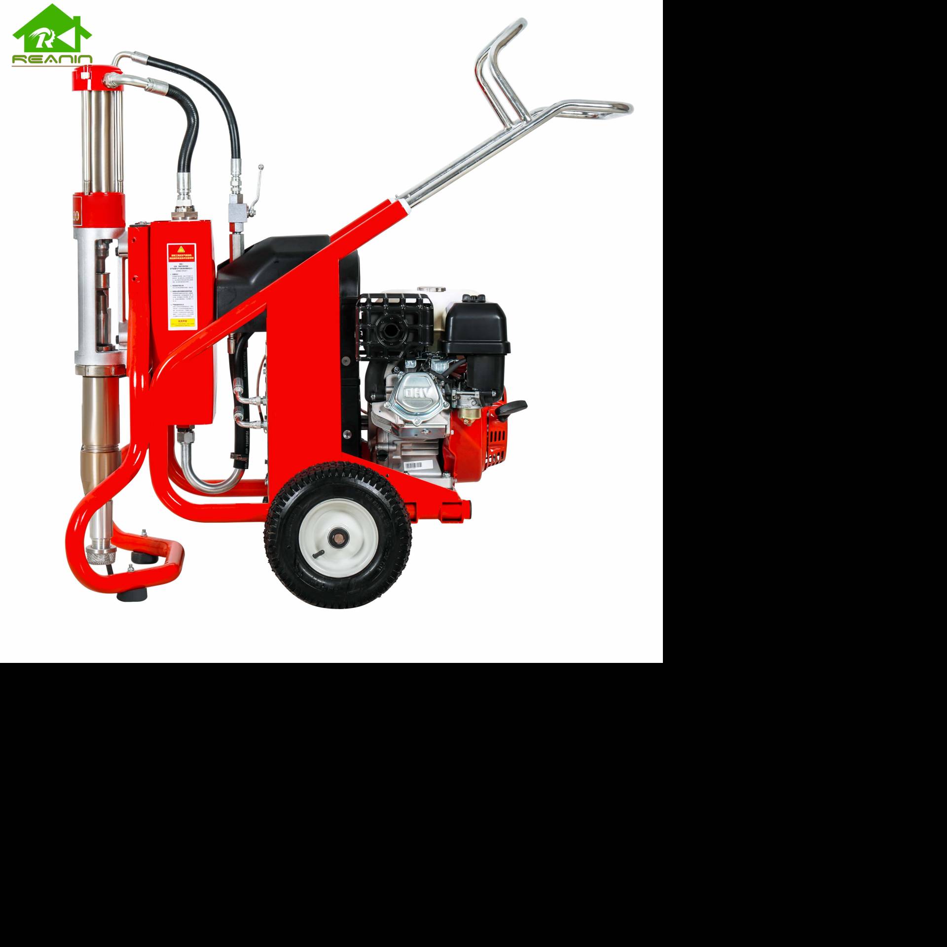 Reanin R10 Airless Wall Cement Drying Putty Spraying Machine