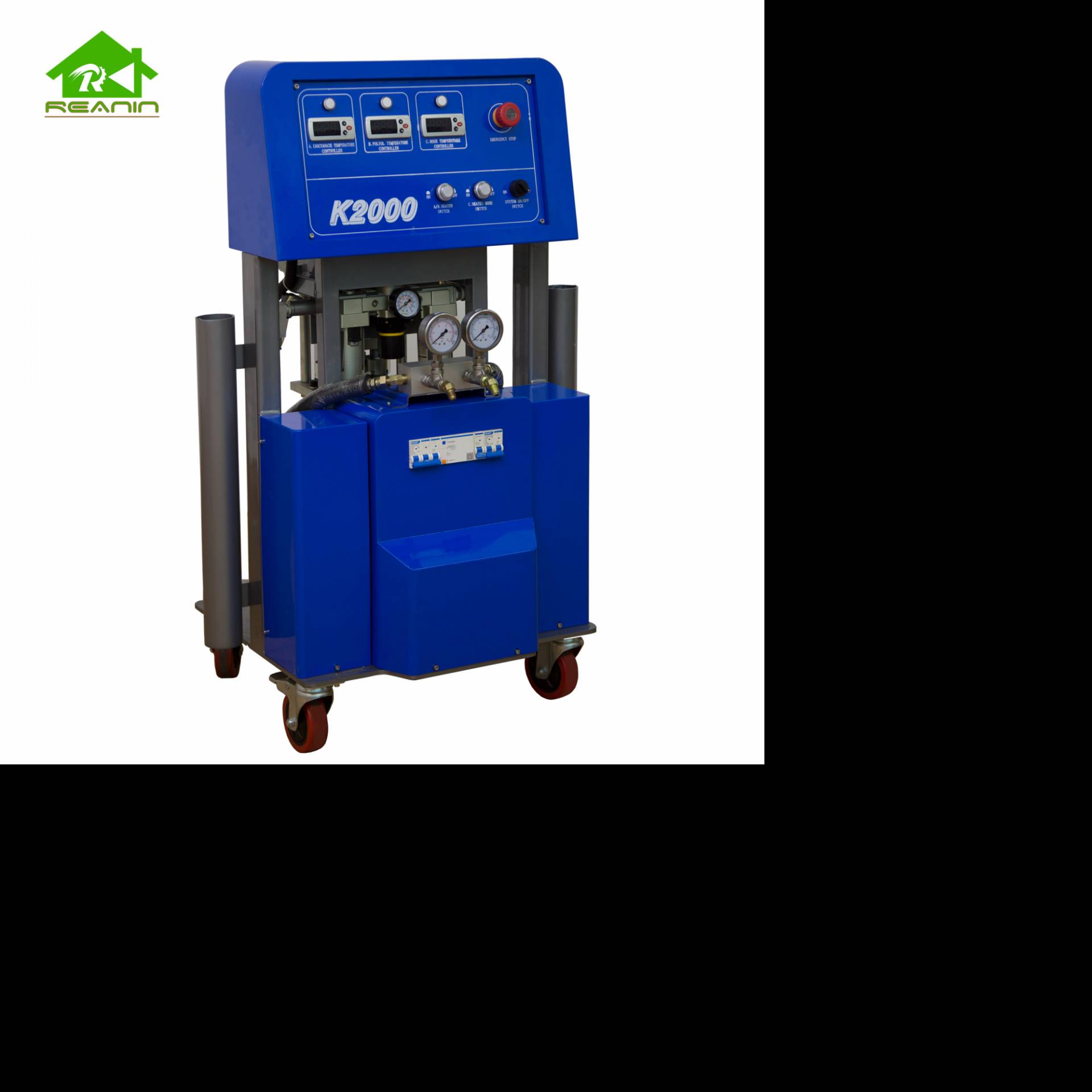 Reanin K2000 Cheap Price Pneumatic Polyurethane Styrofoam Spray Insulation Machine